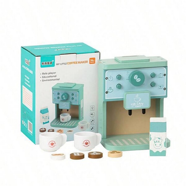 KABI My Little Coffee Maker - Детска дървена кафе машина