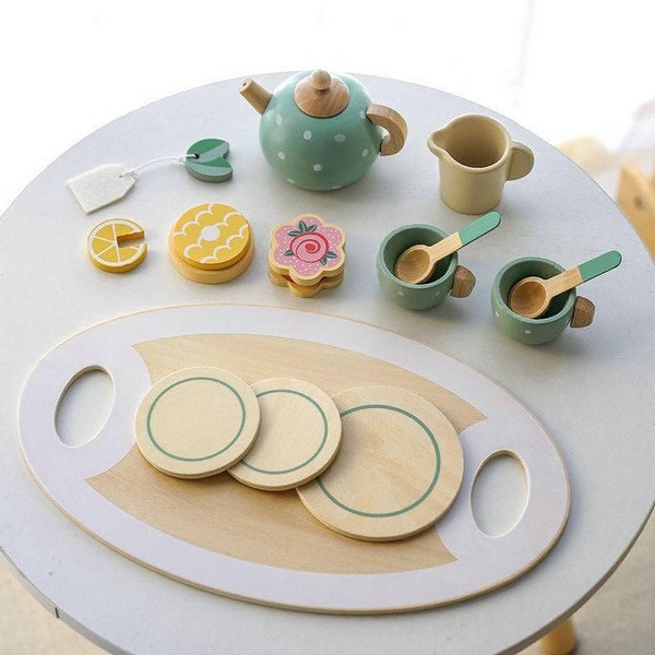 Продукт KABI Afternoon Tea Set - Детски дървен комплект за следобеден чай - 0 - BG Hlapeta
