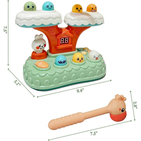 Пиленца - Образователна играчка с чукче Продукт Пиленца - Образователна играчка с чукче - 0 - BG Hlapeta