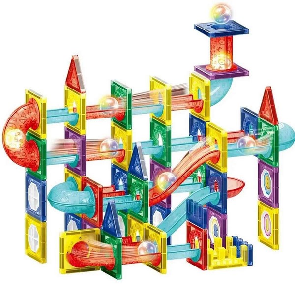 Продукт Magnet Blocks - Магнитен конструктор, 105 части - 0 - BG Hlapeta
