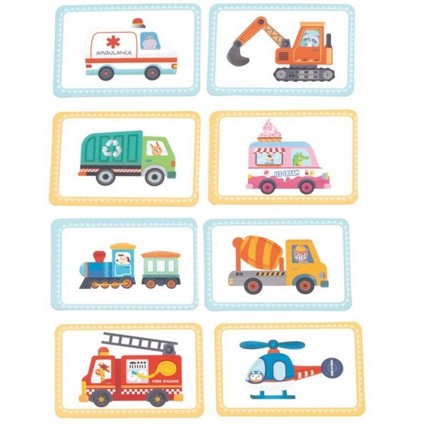 Продукт Lelin toys Превозни средства - Магнитна книга в куфарче - 0 - BG Hlapeta