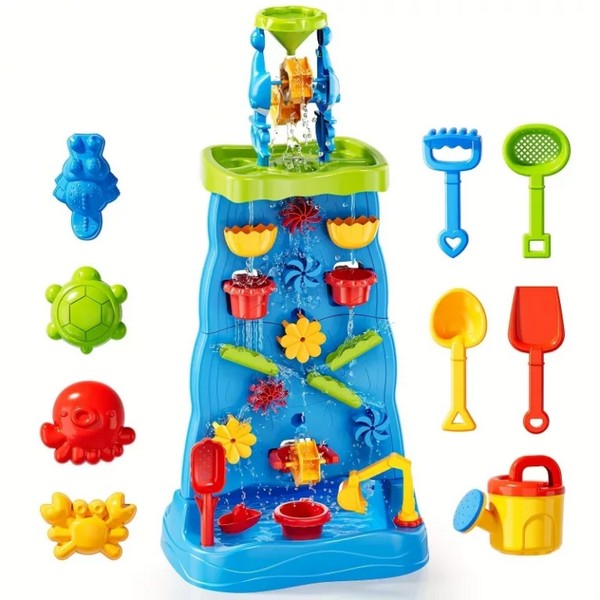 Продукт Jolly Toy - Водопад и водна стена за игра с пясъчни играчки 2в1  - 0 - BG Hlapeta