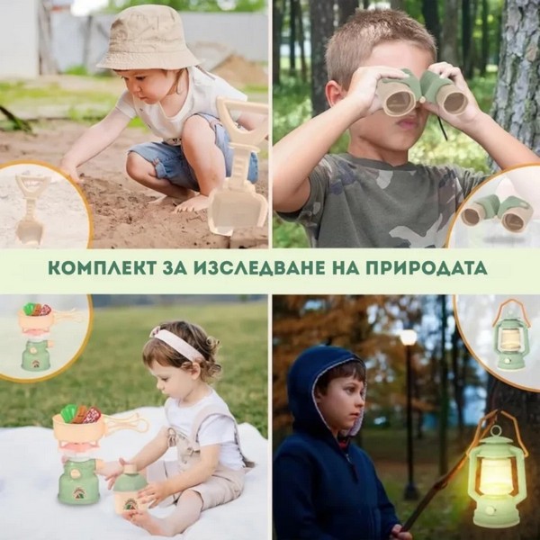 Продукт Jolly Toy - Детски комплект за къмпинг и приключения с палатка - 0 - BG Hlapeta