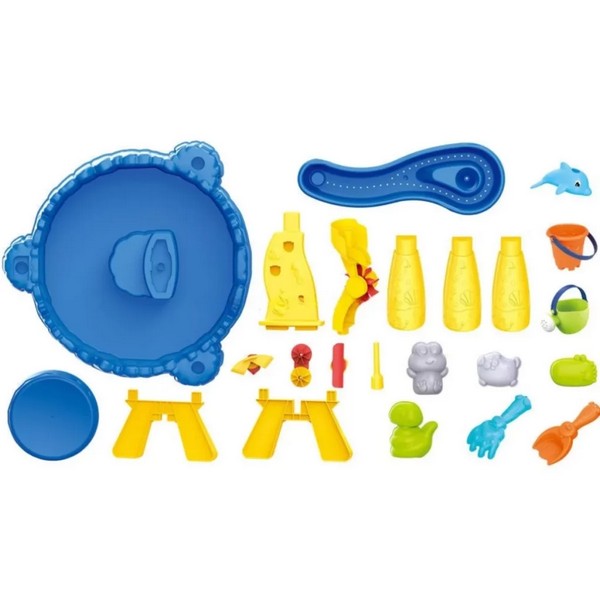 Jolly Toy - Масичка за пясък и вода с делфин и водни въртележки Продукт Jolly Toy - Масичка за пясък и вода с делфин и водни въртележки - 0 - BG Hlapeta