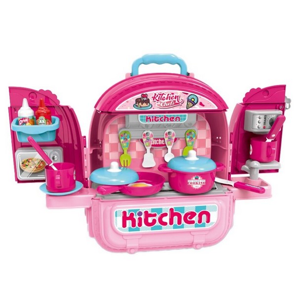 Продукт Jolly Toy - Преносима къща за кукли и кухня в раница - 0 - BG Hlapeta