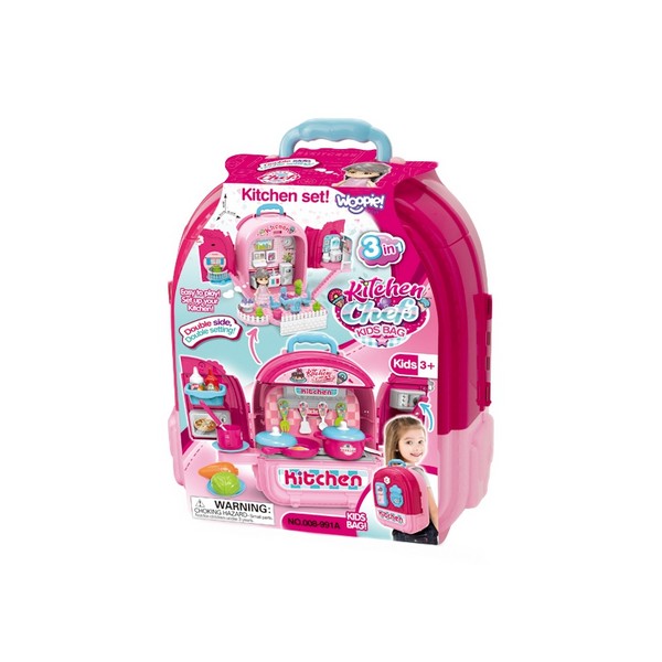 Продукт Jolly Toy - Преносима къща за кукли и кухня в раница - 0 - BG Hlapeta
