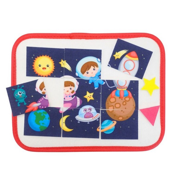 Продукт Jolly Toy - Тиха Монтесори книжка за стимулиране на усещания - 0 - BG Hlapeta