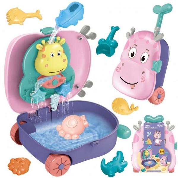 Jolly Toy Жирафче - Плажно куфарче с аксесоари