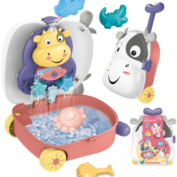 Jolly Toy Крава - Куфарче с аксеосари за плаж