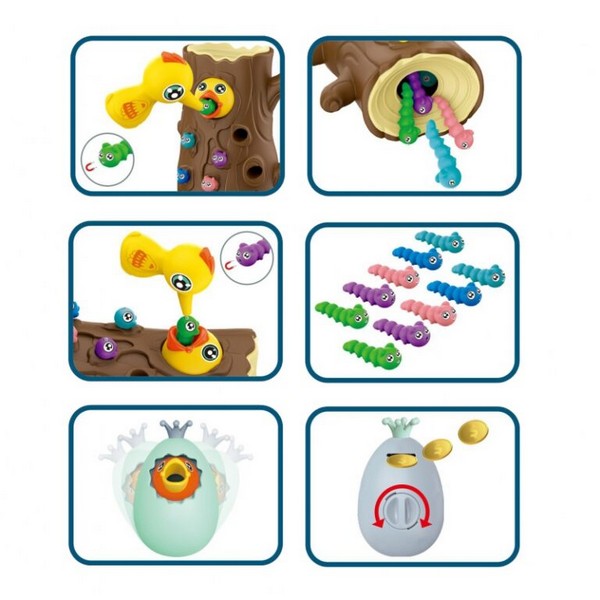 Продукт Jolly Toy Хвани червейчето - Детска образователна игра - 0 - BG Hlapeta