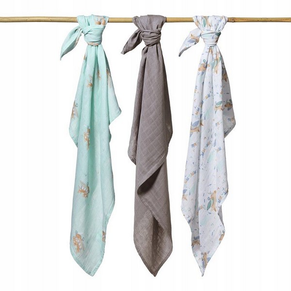 Продукт BabyOno Take Care - Комплект бамбукови пелени 3 бр 70 х 70 см.  - 0 - BG Hlapeta