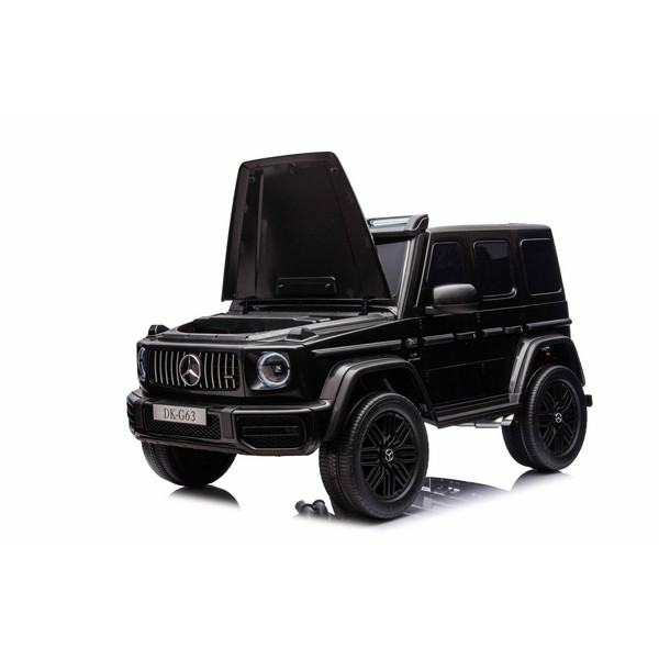 Продукт Акумулаторен джип Mercedes G63 4x4 24V с меки гуми и кожена седалка - 0 - BG Hlapeta