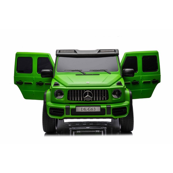 Продукт Акумулаторен джип Mercedes G63 4x4 24V с меки гуми и кожена седалка - 0 - BG Hlapeta