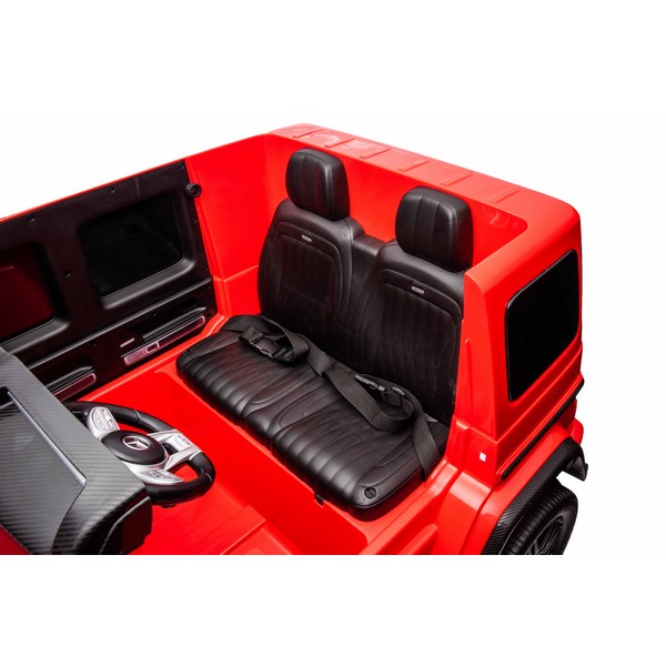 Продукт Акумулаторен джип Mercedes G63 4x4 24V с меки гуми и кожена седалка - 0 - BG Hlapeta