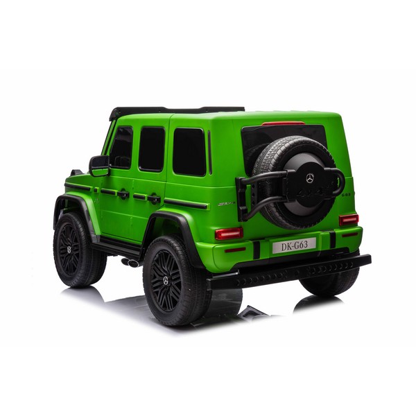 Продукт Акумулаторен джип Mercedes G63 4x4 24V с меки гуми и кожена седалка - 0 - BG Hlapeta