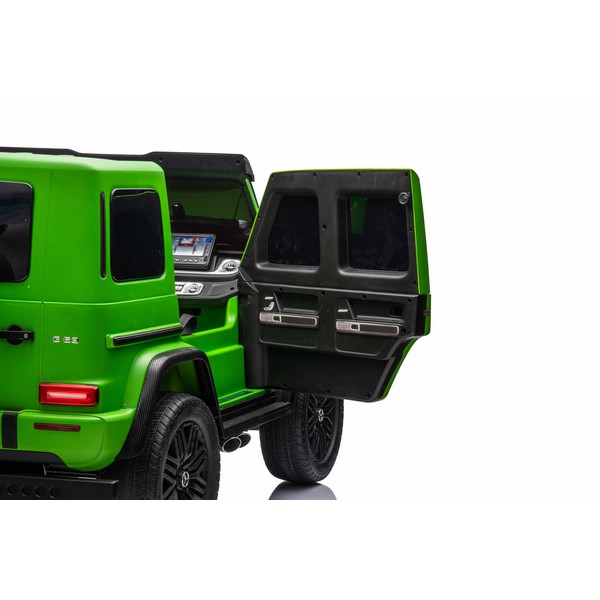Продукт Акумулаторен джип Mercedes G63 4x4 24V с меки гуми и кожена седалка - 0 - BG Hlapeta