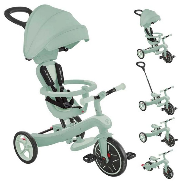 Продукт GLOBBER EXPLORER TRIKE ECOLOGIC - Детска триколка 4 в 1 - 0 - BG Hlapeta