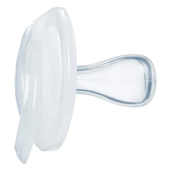 Продукт Tommee Tippee NIGHT TIME - Комплект от 2 бр. ортодонтични залъгалки със светеща в тъмното дръжка, 0-6м, в кутия за стерилизиране - 0 - BG Hlapeta