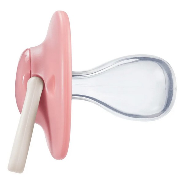 Продукт Tommee Tippee ANY TIME - Комплект от 2 бр. ортодонтични залъгалки със симетричен силиконов биберон, 18-36м, в кутия за стерилизиране - 0 - BG Hlapeta