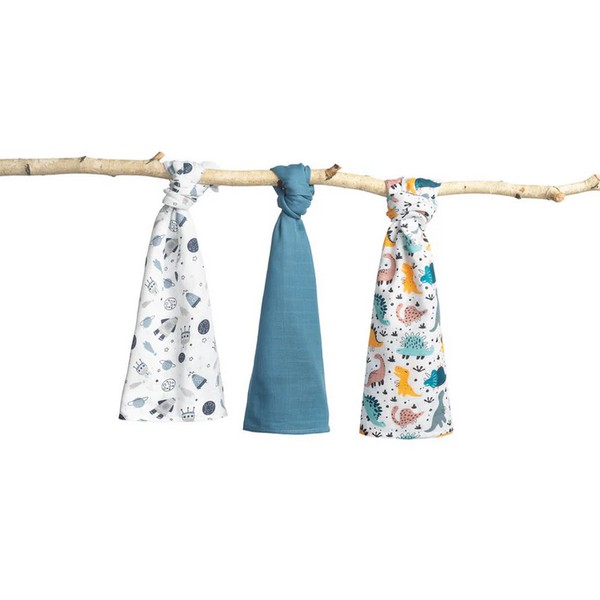 Продукт Sensillo - Муселинови Пелени 3 Броя, 70x80см - 0 - BG Hlapeta