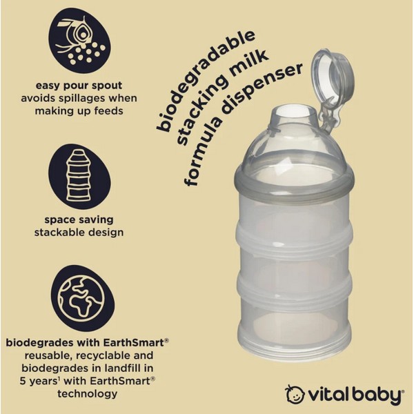 Продукт Vital Baby EarthSmart - Дозатор за съхранение на сухо мляко - 0 - BG Hlapeta