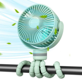 Momcozy - Преносим вентилатор за бебешка количка, кошара и стол за кола