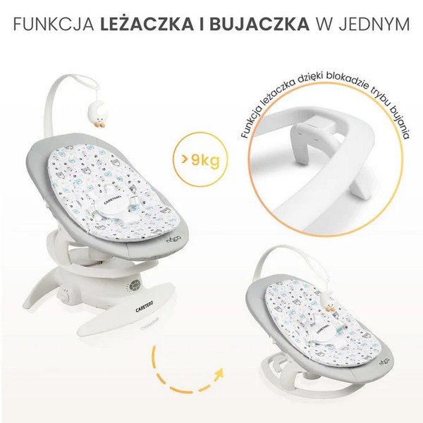 Продукт Caretero Rocker Noco - Шезлонг и люлка 2в1 - 0 - BG Hlapeta