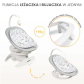 Продукт Caretero Rocker Noco - Шезлонг и люлка 2в1 - 56 - BG Hlapeta