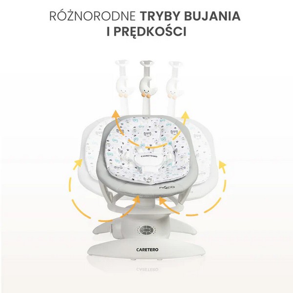 Продукт Caretero Rocker Noco - Шезлонг и люлка 2в1 - 0 - BG Hlapeta