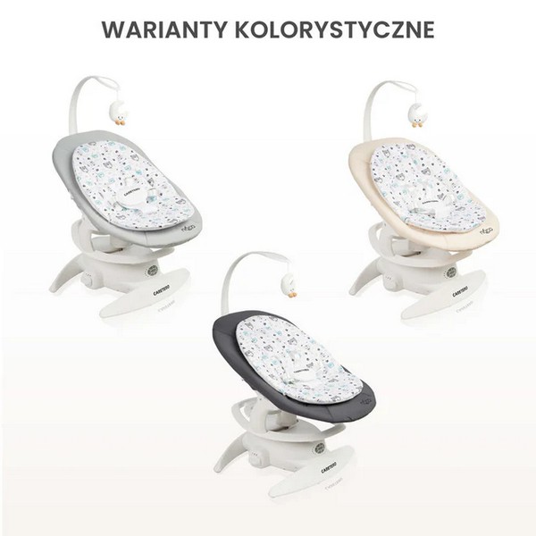 Продукт Caretero Rocker Noco - Шезлонг и люлка 2в1 - 0 - BG Hlapeta