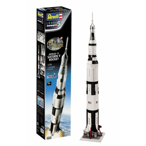 Revell Apollo 11 Saturn V Rocket - Комплект сглобяем модел 183 части