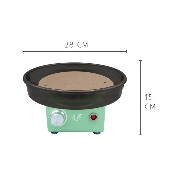 Продукт Buki France Грънчарско колело - Творчески комплект професионално студио - 0 - BG Hlapeta