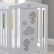 Bambino Casa Giochi divertenti cot bianco - Бебешко легло