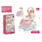 Продукт TEANTOYS - 2 в 1 бебешки шезлонг и люлка с музика, вибрация и въртележка с играчки - 1 - BG Hlapeta