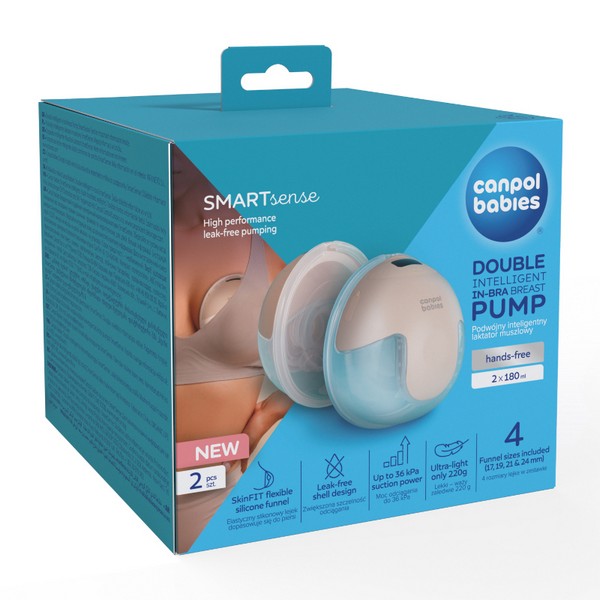 Продукт Canpol SmartSense - Двойна интелигентна помпа за кърма - 0 - BG Hlapeta