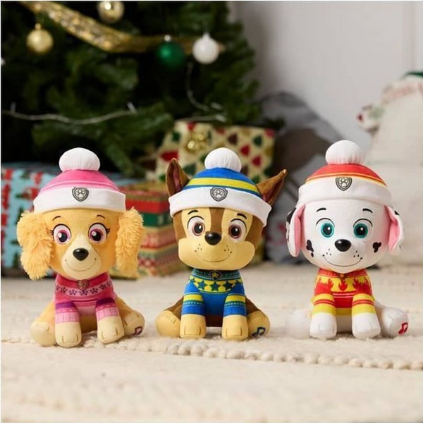 Продукт Spin Master Paw Patrol Holiday Plushy -Музикална плюшена играчка, 20 см. - 0 - BG Hlapeta