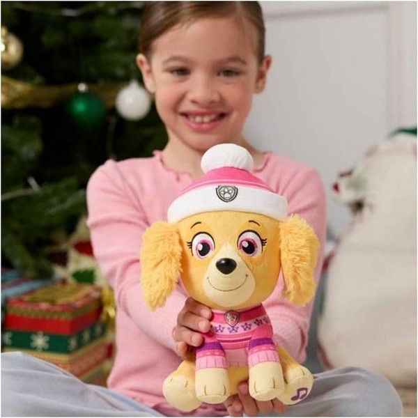 Продукт Spin Master Paw Patrol Holiday Plushy -Музикална плюшена играчка, 20 см. - 0 - BG Hlapeta