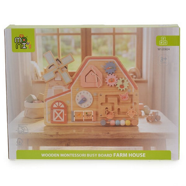 Продукт Moni Farm House - Монтесори дървена дъска - 0 - BG Hlapeta