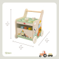 Продукт TINY LOVE Farmers Funday - Дървена проходилка за бутане с активности, 12м+ - 2 - BG Hlapeta