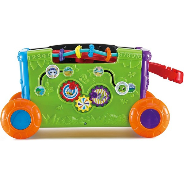Продукт  Vtech Интерактивна играчка - Количка за дърпане с активности - 0 - BG Hlapeta