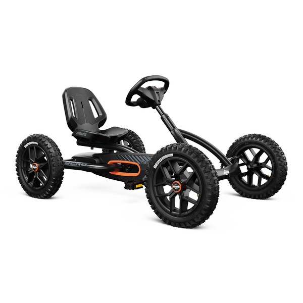 BERG Buddy Cross Black – детски картинг с педали