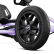 BERG Buddy Purple – детски картинг с педали