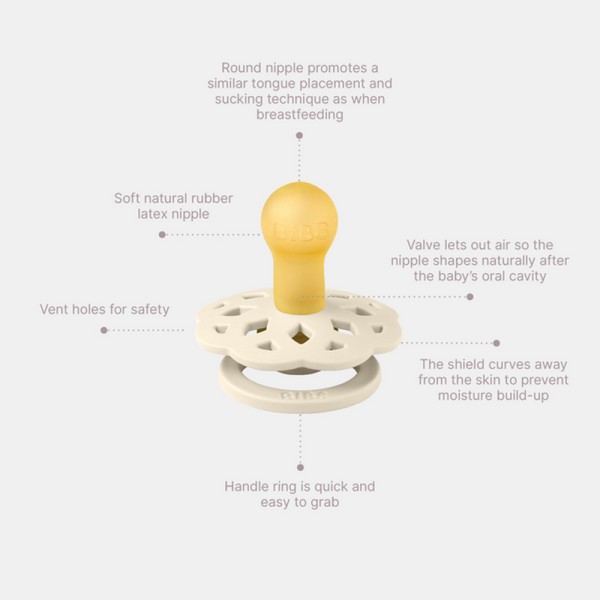 Продукт BIBS Boheme - Биберон, Каучук, 0-6 месеца - 0 - BG Hlapeta