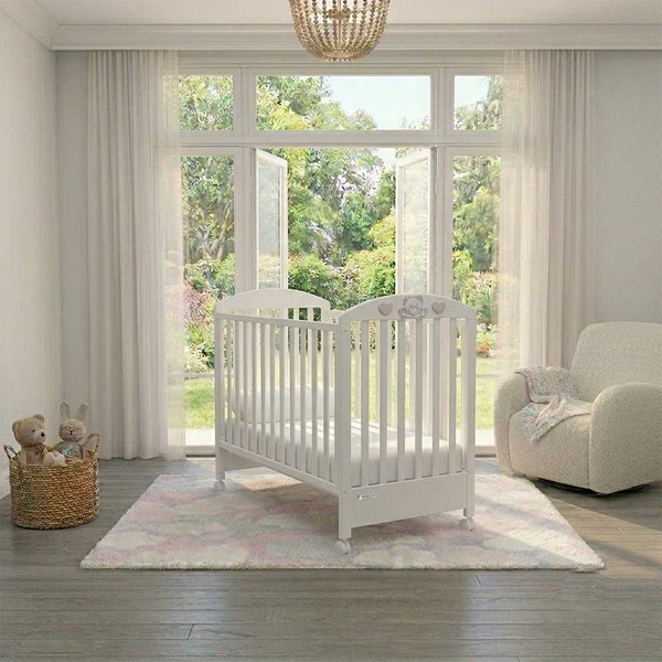 Продукт Bambino Casa Luce cot bianco - Бебешко легло - 0 - BG Hlapeta