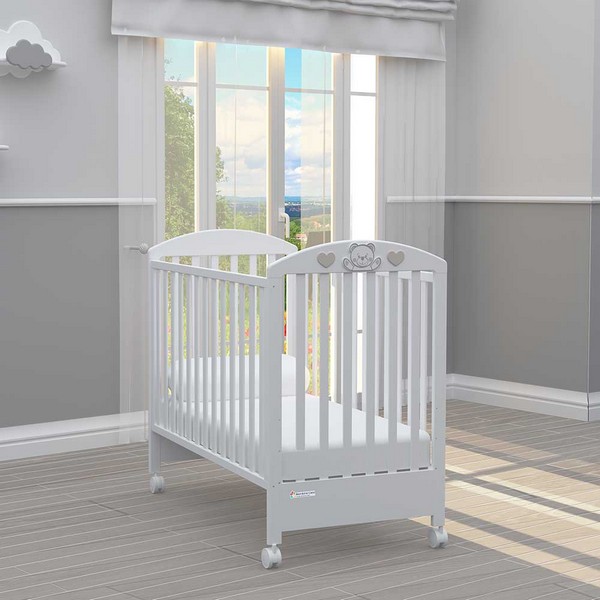 Продукт Bambino Casa Luce cot bianco - Бебешко легло - 0 - BG Hlapeta