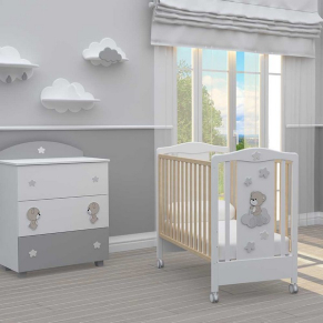 Bambino Casa Piccolo naturale fix - К-т 2ч скрин  + креватче