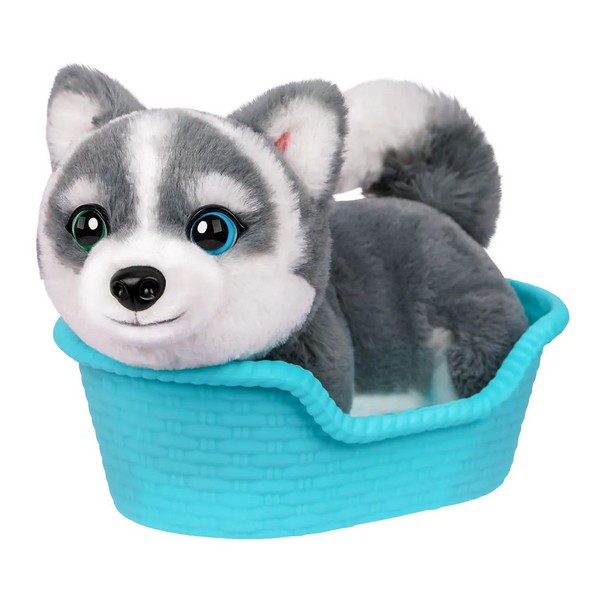 Продукт Little Live Pets Really Real Puppy  Mini Aurora - Кученце Хъски - 0 - BG Hlapeta