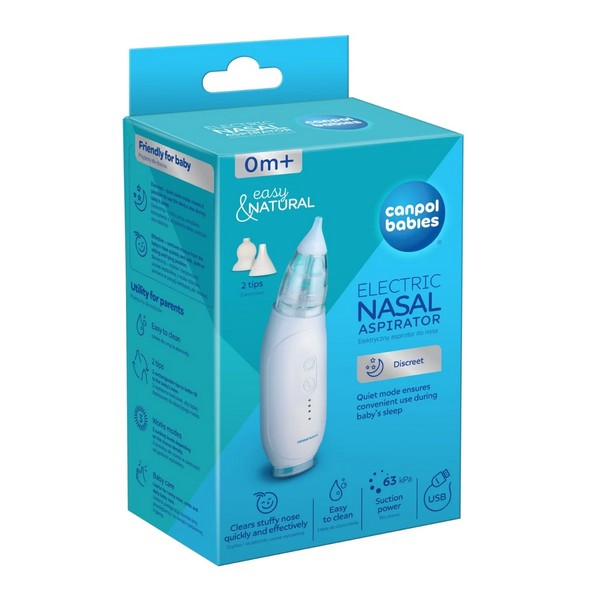 Продукт Canpol Babies EasyNatural - Електрически назален аспиратор  - 0 - BG Hlapeta