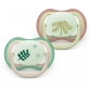 Продукт Philips AVENT Ultra Air NightTime - 2 броя светещи в тъмното, ортодонтски силиконови залъгалки, 6-18м, с картинки, в кутия за стерилизиране - 17 - BG Hlapeta