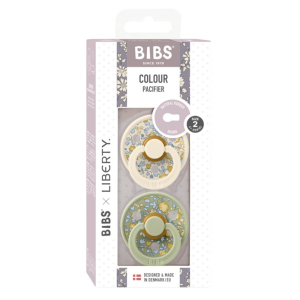 Продукт BIBS Liberty COLOUR - 2 бр. Биберони, 0-6 месеца - 0 - BG Hlapeta